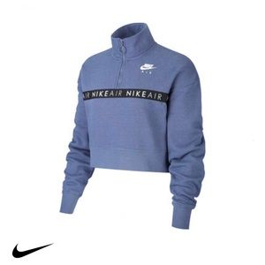 Nike air logo crop jacket
